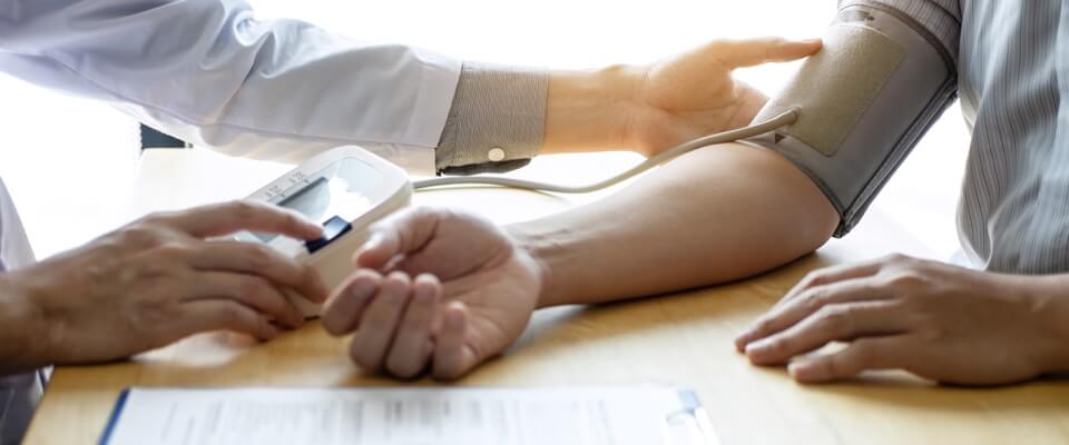 Blood Pressure Check at Urgent Care