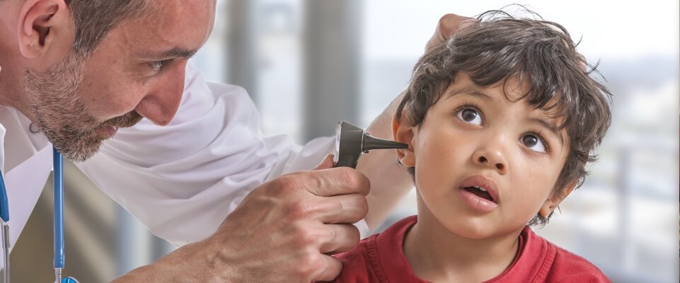 child at doctor