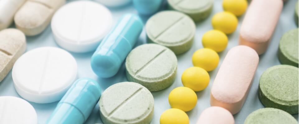 Pills and illegal substances